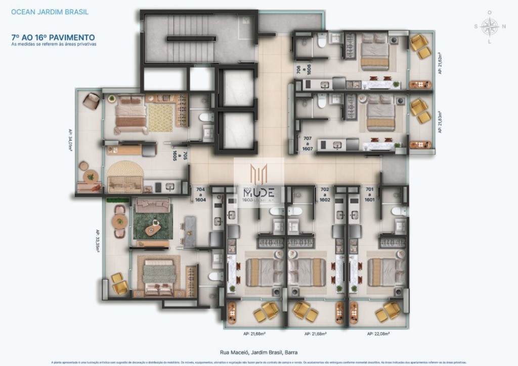 Apartamento, 1 quarto, 21 m² - Foto 29