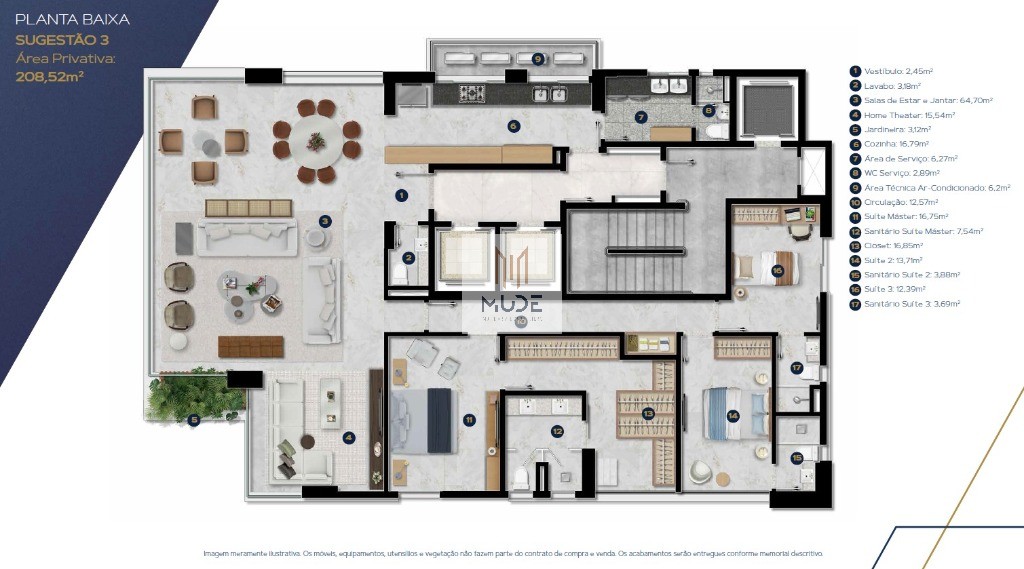 Apartamento, 4 quartos, 209 m² - Foto 23