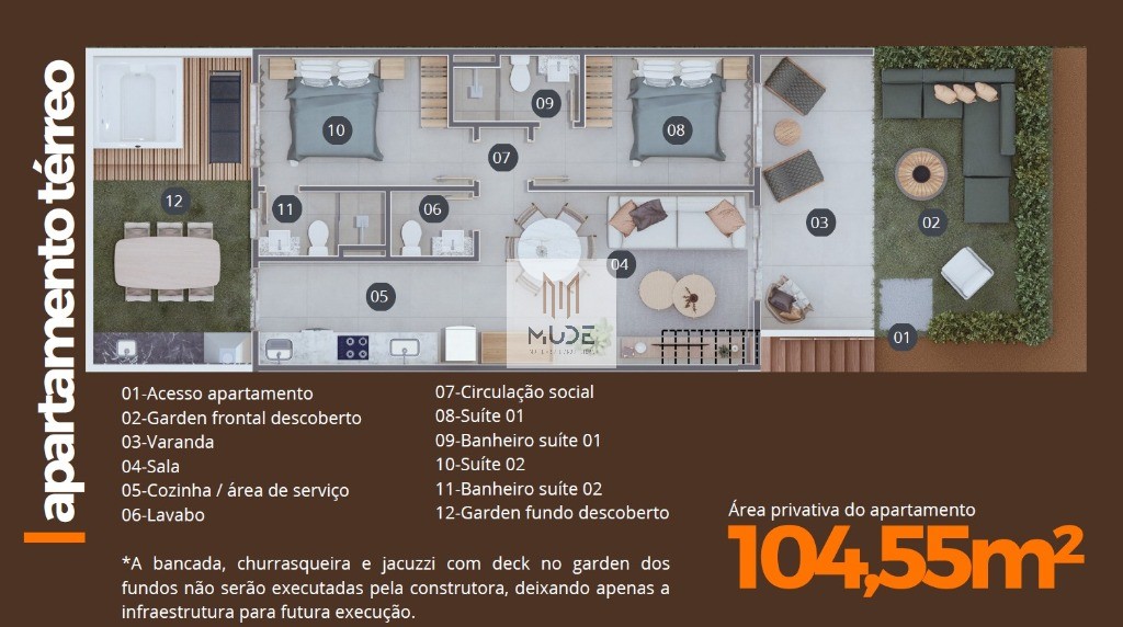 Apartamento, 2 quartos, 104 m² - Foto 17