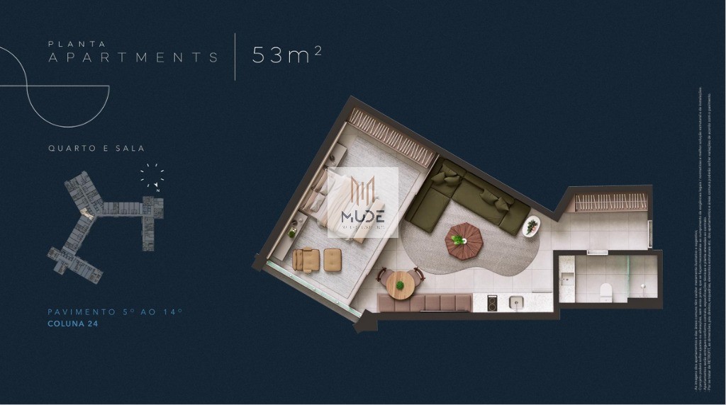 Apartamento, 1 quarto, 35 m² - Foto 20