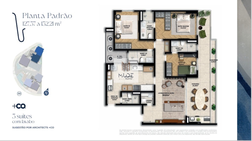 Apartamento, 3 quartos, 108 m² - Foto 34