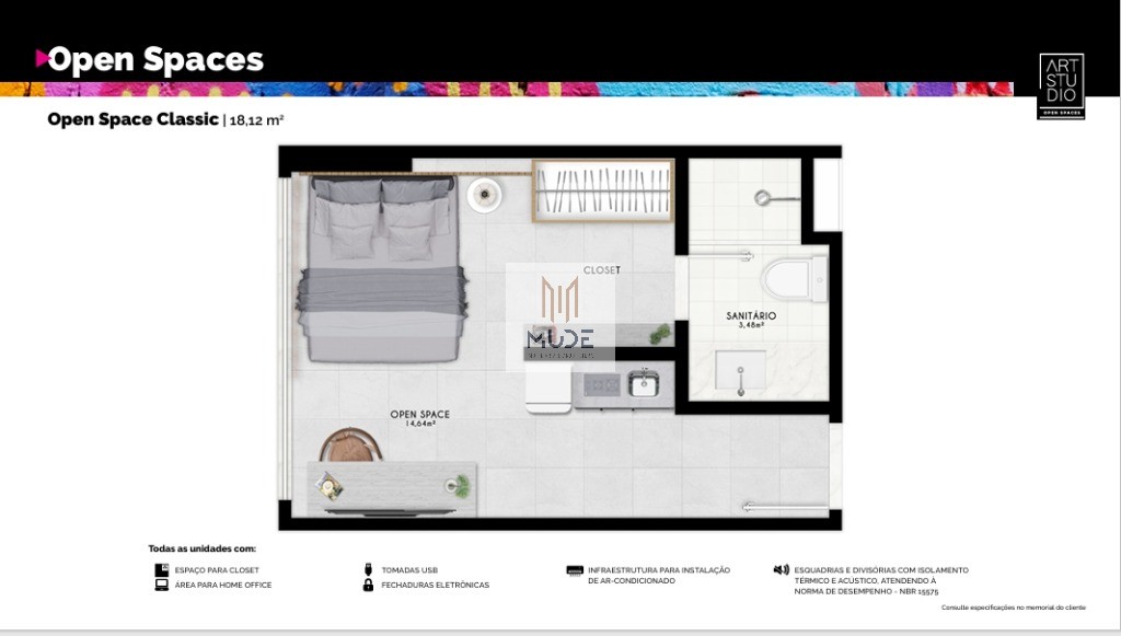 Apartamento, 1 quarto - Foto 23