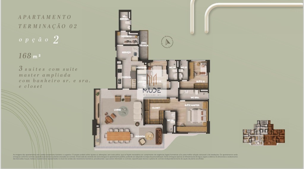 Apartamento, 4 quartos, 168 m² - Foto 26