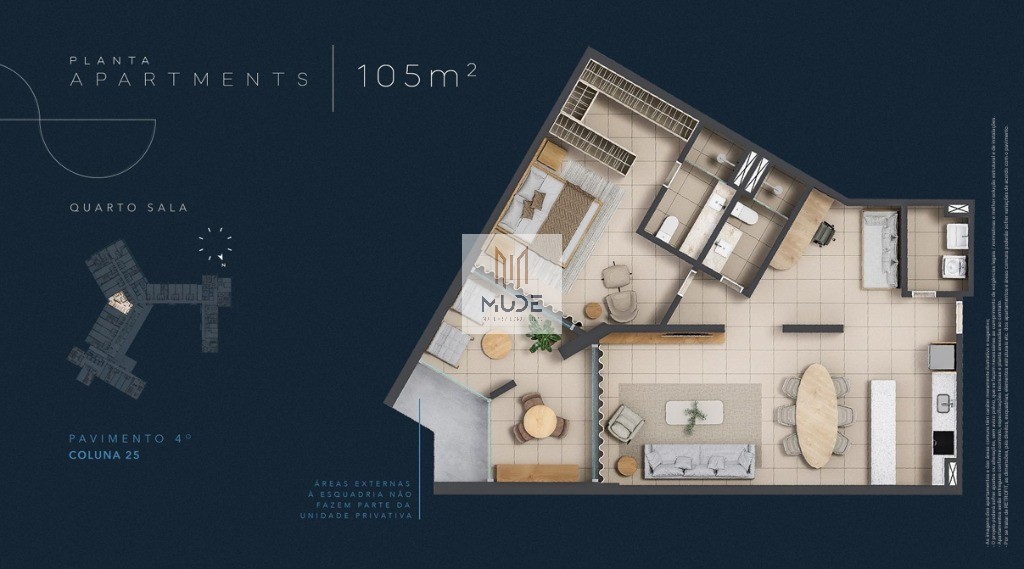 Apartamento, 1 quarto, 35 m² - Foto 27