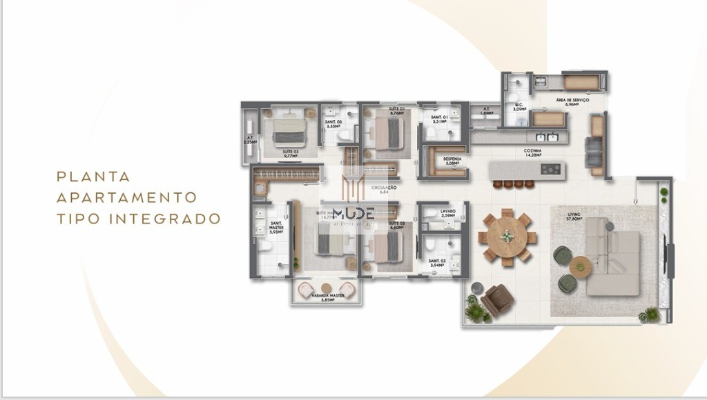 ÉPICO RESIDENCE - Apartamentos com 4 suítes no Caminho das Árvores - Salvador