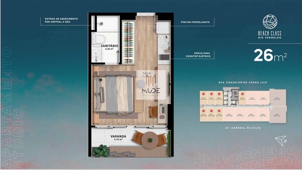 Apartamento, 1 quarto - Foto 28