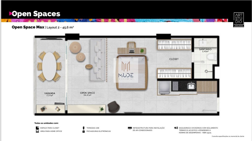 Apartamento, 1 quarto - Foto 20