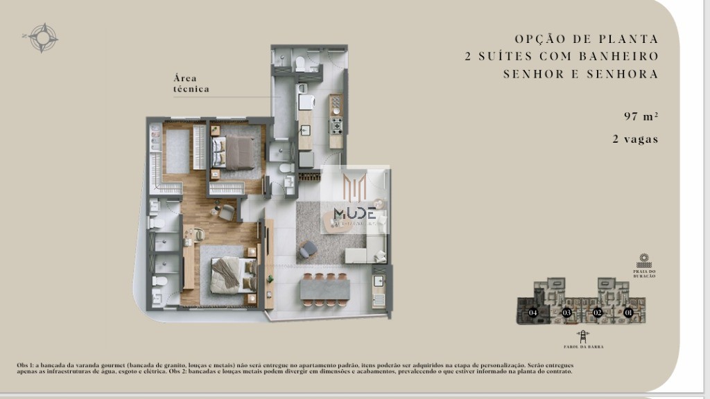 Apartamento, 3 quartos, 97 m² - Foto 33