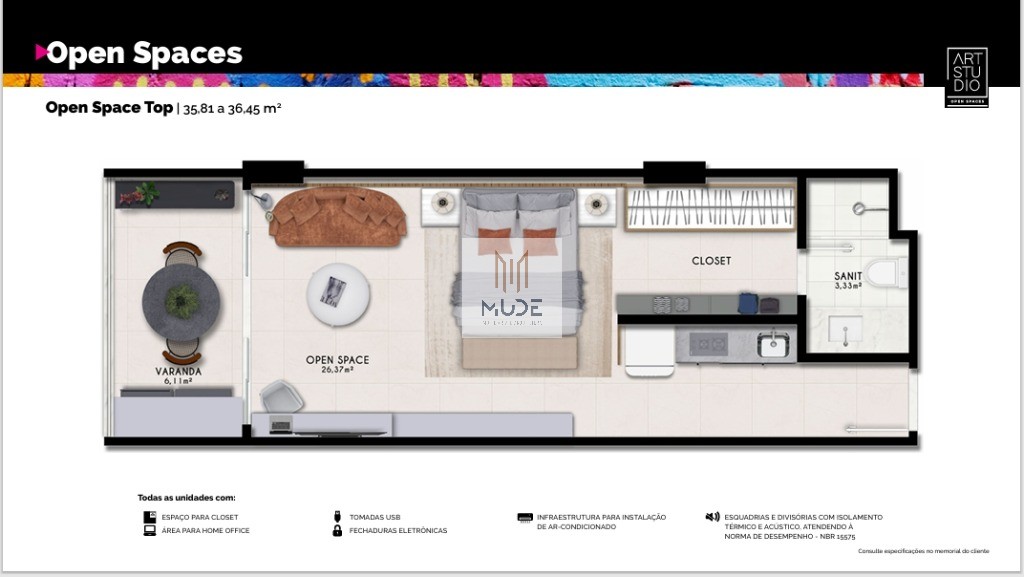 Apartamento, 1 quarto - Foto 21