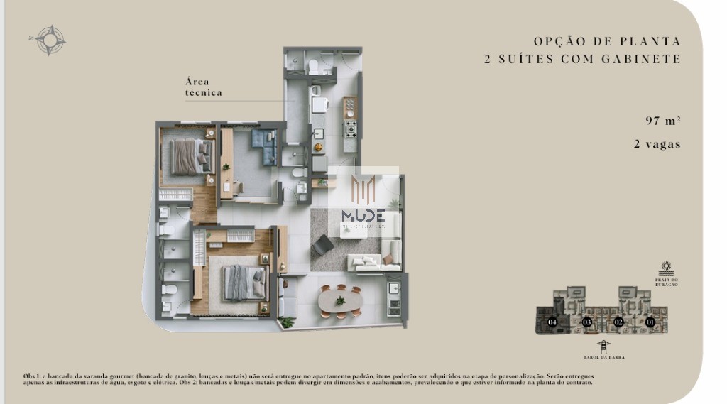 Apartamento, 3 quartos, 97 m² - Foto 34