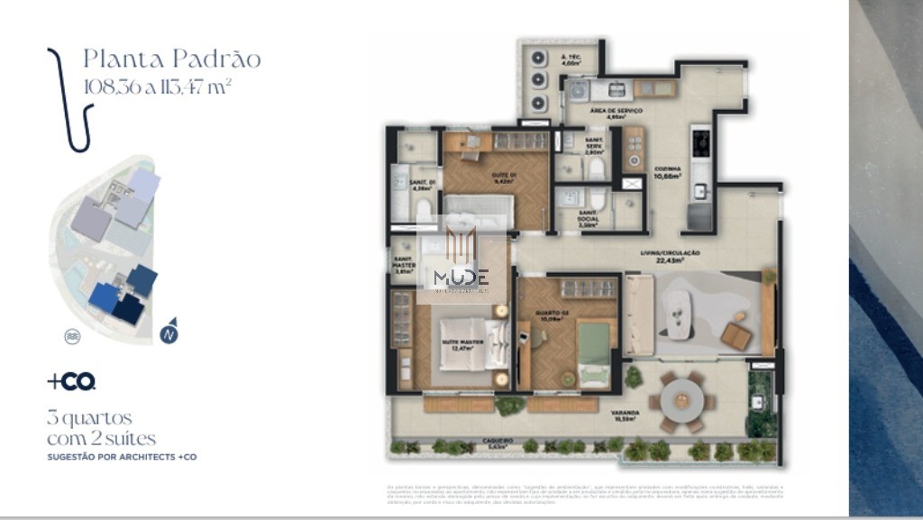 Apartamento, 3 quartos, 108 m² - Foto 32