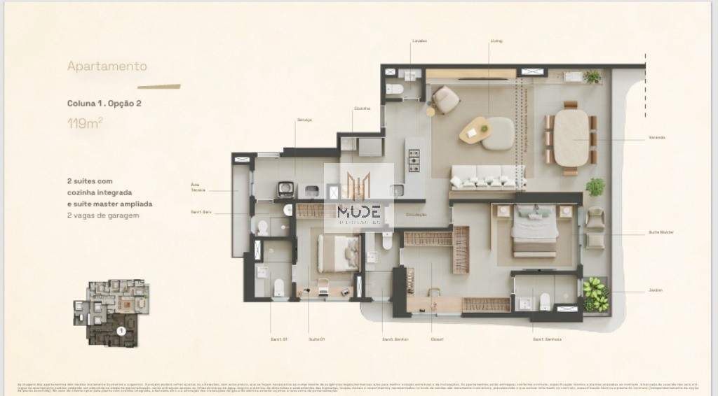 Apartamento, 3 quartos, 119 m² - Foto 27