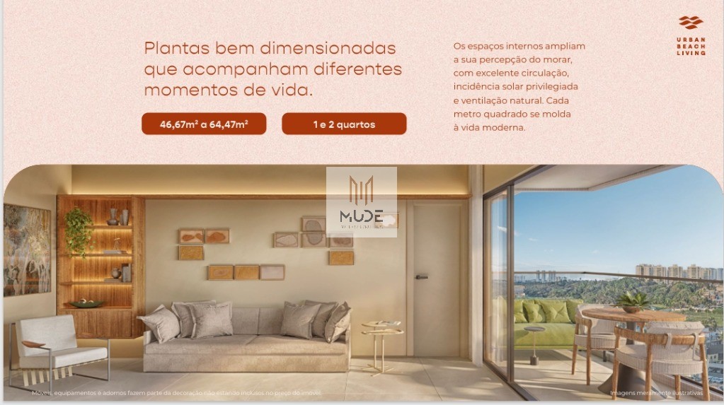 Apartamento, 1 quarto, 46 m² - Foto 6