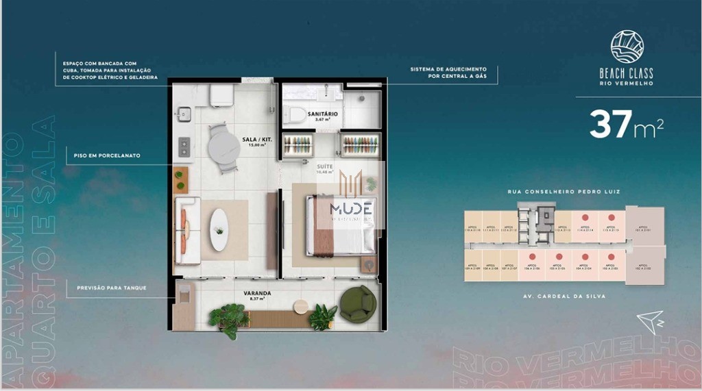 Apartamento, 1 quarto - Foto 27