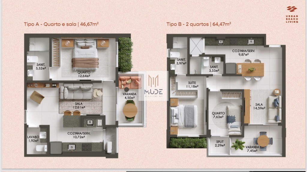 Apartamento, 1 quarto, 46 m² - Foto 18