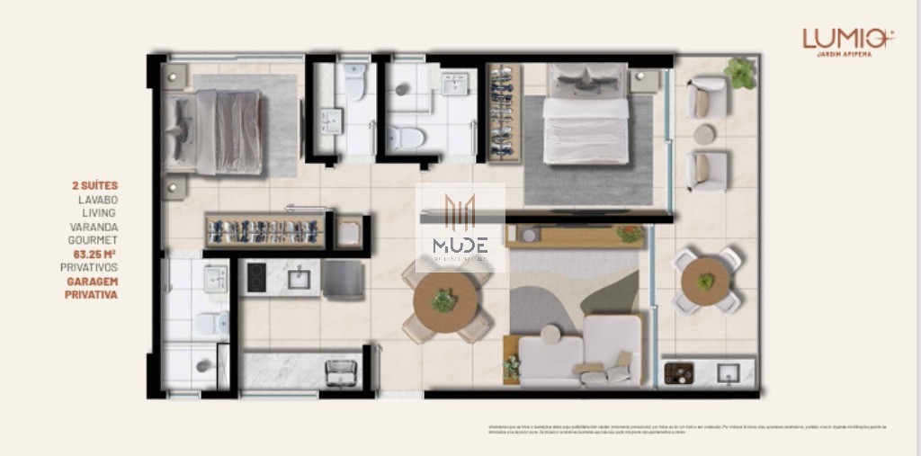 Apartamento, 2 quartos, 62 m² - Foto 25
