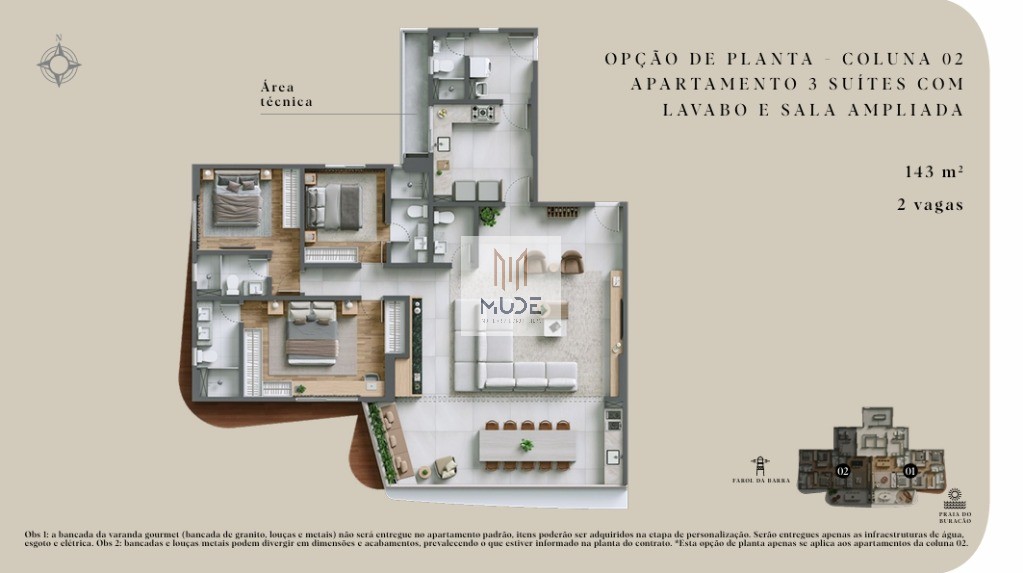 Apartamento, 3 quartos, 97 m² - Foto 36