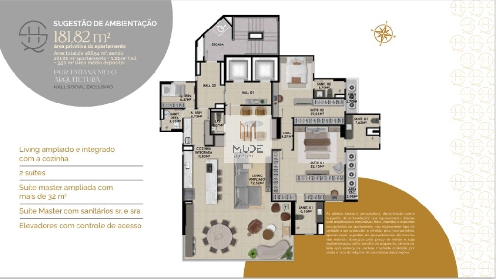 Apartamento, 4 quartos, 181 m² - Foto 22