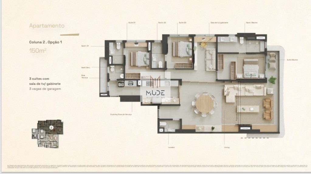 Apartamento, 3 quartos, 119 m² - Foto 29