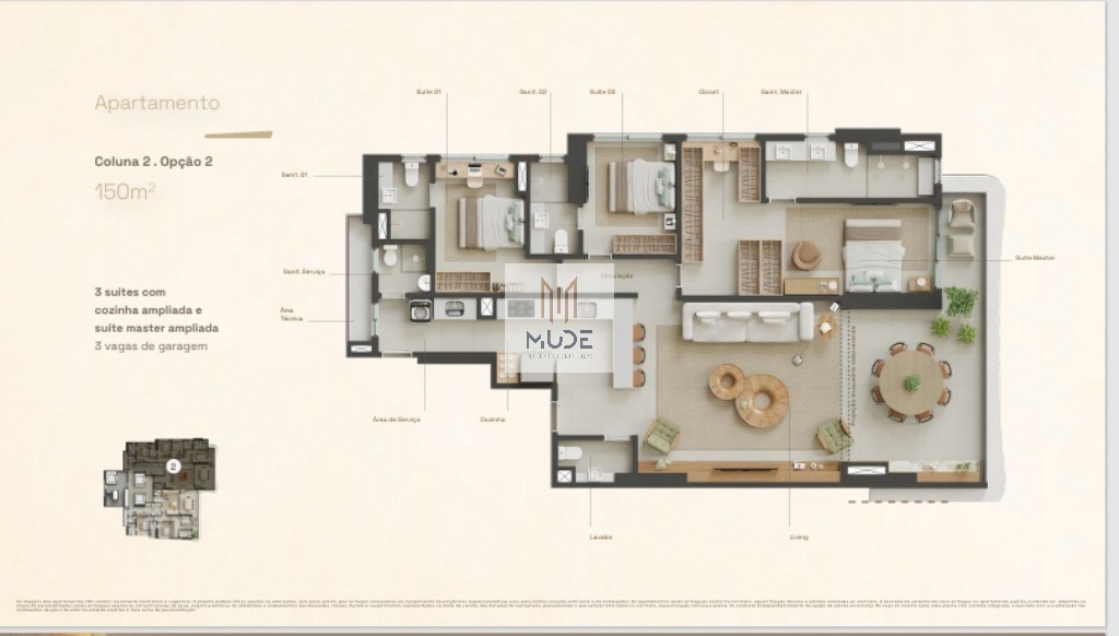 Apartamento, 3 quartos, 119 m² - Foto 30