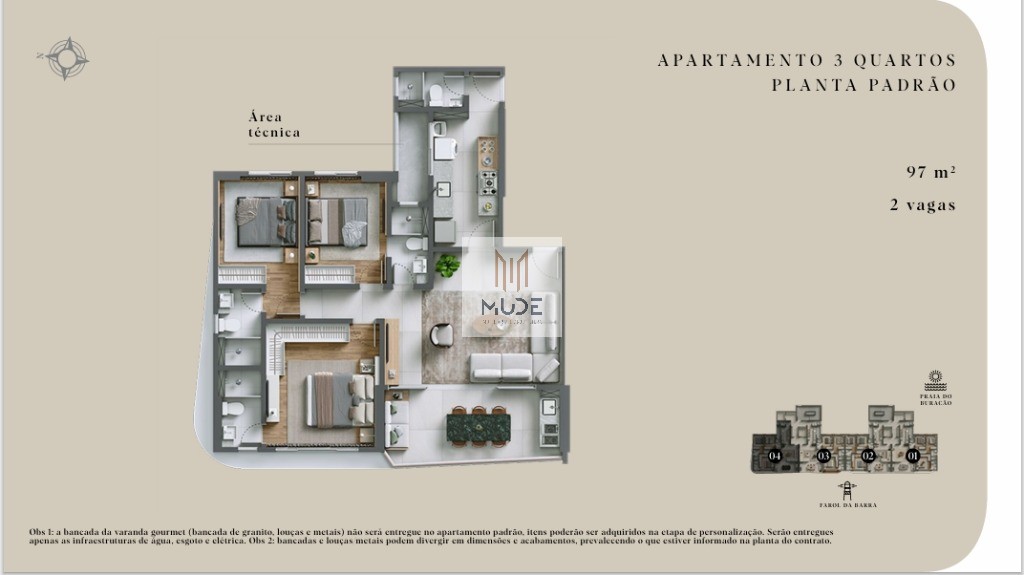 Apartamento, 3 quartos, 97 m² - Foto 32