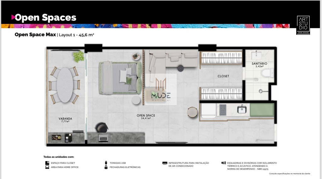 Apartamento, 1 quarto - Foto 19
