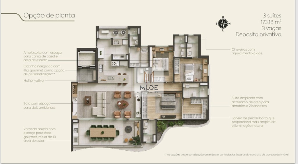 Apartamento, 4 quartos, 173 m² - Foto 23