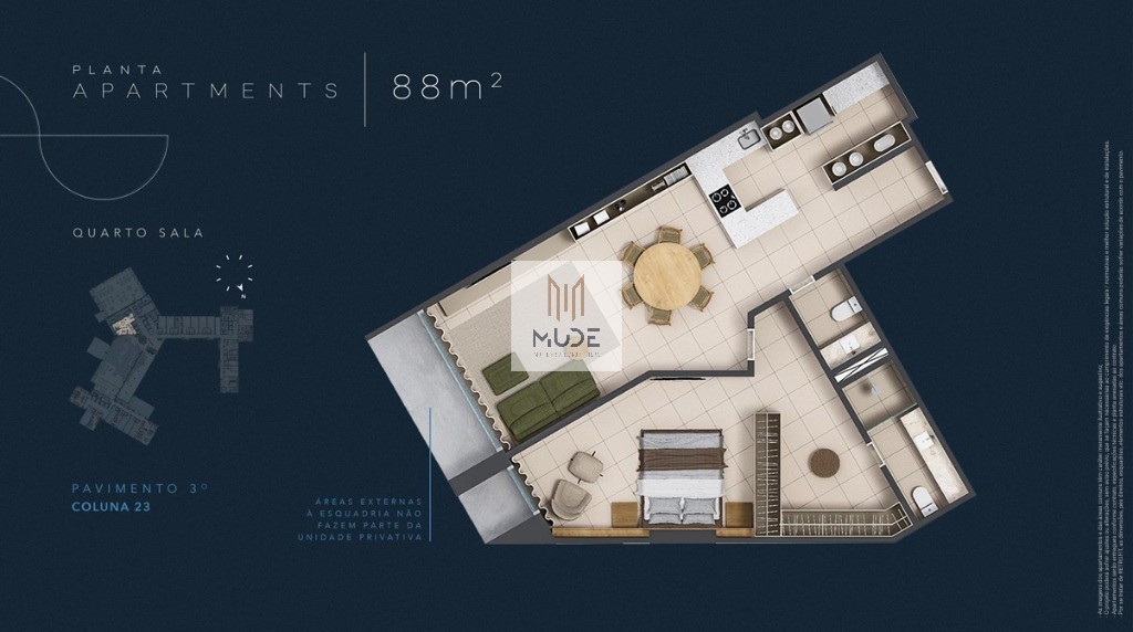 Apartamento, 1 quarto, 35 m² - Foto 25