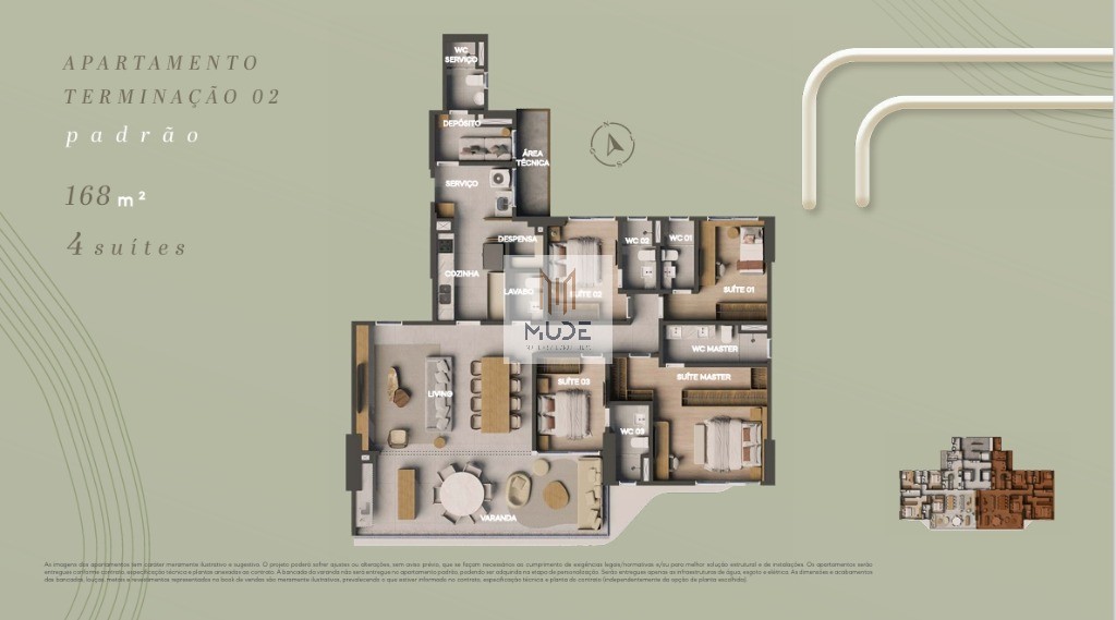 Apartamento, 4 quartos, 168 m² - Foto 24
