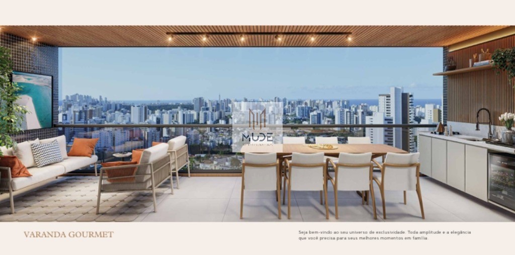 Maestro Residence - Apartamentos com 4 Suítes de 159m² - Varanda Gourmet - no Caminho das Árvores Salvador Bahia