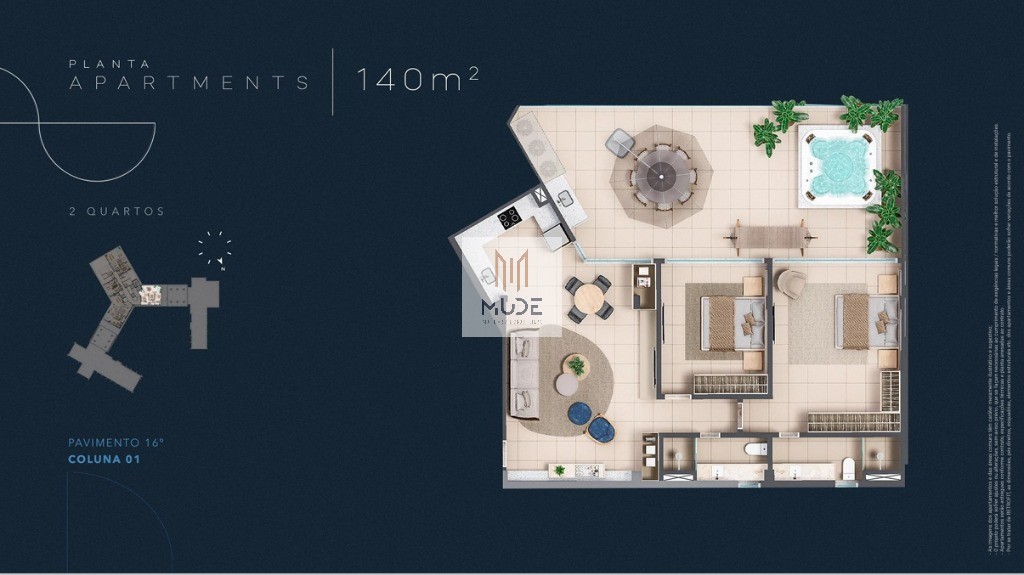 Apartamento, 1 quarto, 35 m² - Foto 33