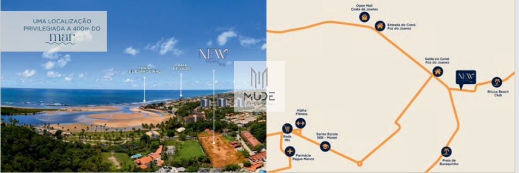 NEW JOANES - Villages á Venda de 2 Suítes com área de 98 m² - Garden Privativo - Buraquinho/BA