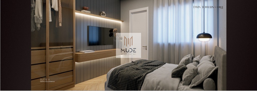 TWIN TOWERS - Apartamentos com 2 suítes de 71m² e 74m² - varanda gourmet - Vila do Atlântico - Á VENDA