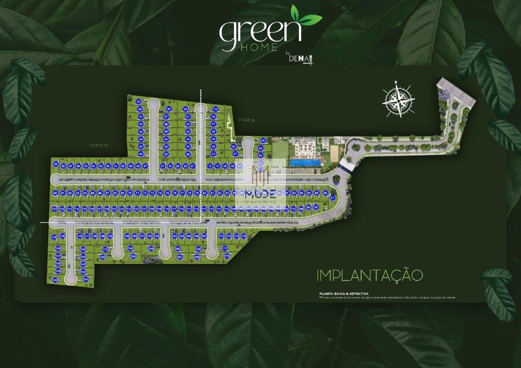 GREEN HOME: Pré- lançamento com Casas de 96 m² de 3 ou 4 suítes com quintal privativo - Abrantes - Camaçari-BA