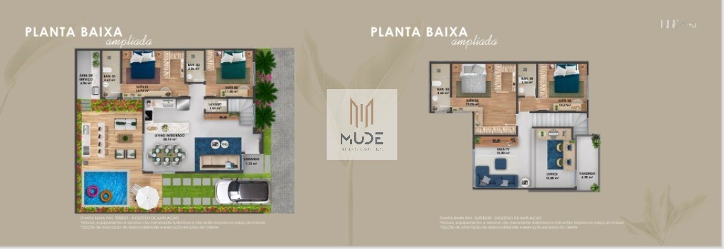 LIVE by DENA - Casas térreas de 81m² com 3 quartos - Lauro de Freitas