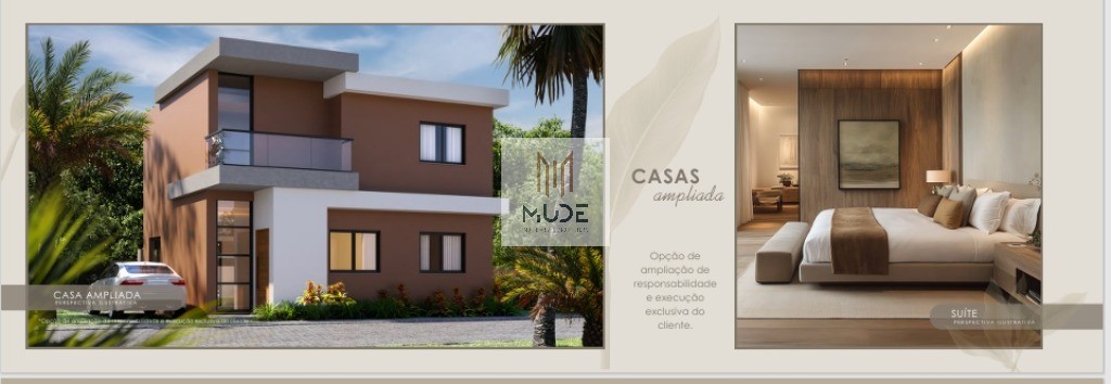 LIVE by DENA - Casas térreas de 81m² com 3 quartos - Lauro de Freitas