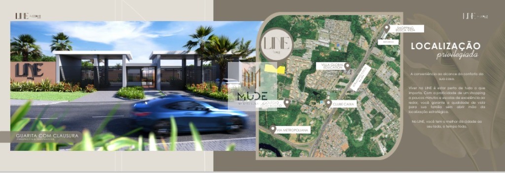 LIVE by DENA - Casas térreas de 81m² com 3 quartos - Lauro de Freitas