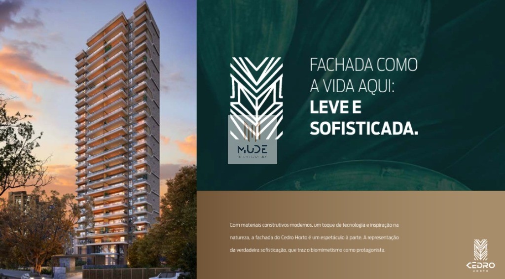 CEDRO HORTO Apartamento de 3 e 4 suítes com 154,5m² - Horto Florestal Salvador