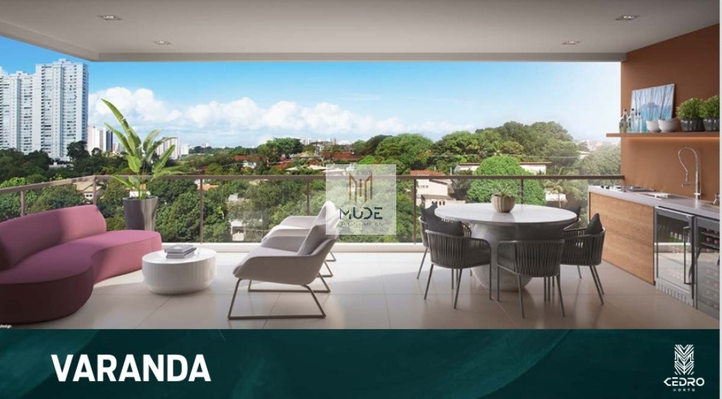 CEDRO HORTO Apartamento de 3 e 4 suítes com 154,5m² - Horto Florestal Salvador