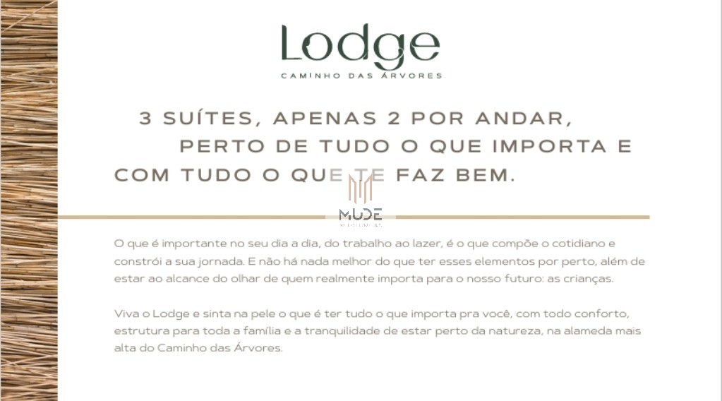 LOGDE CAMINHOS DAS ÁRVORES - Apartamentos de 2 ou 3 Suítes - 120m² - Salvador