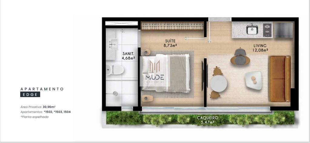 ALIVE HORTO FLORESTAL Apartamentos com 3 tipologias disponíveis - no Horto Boulevard Salvador