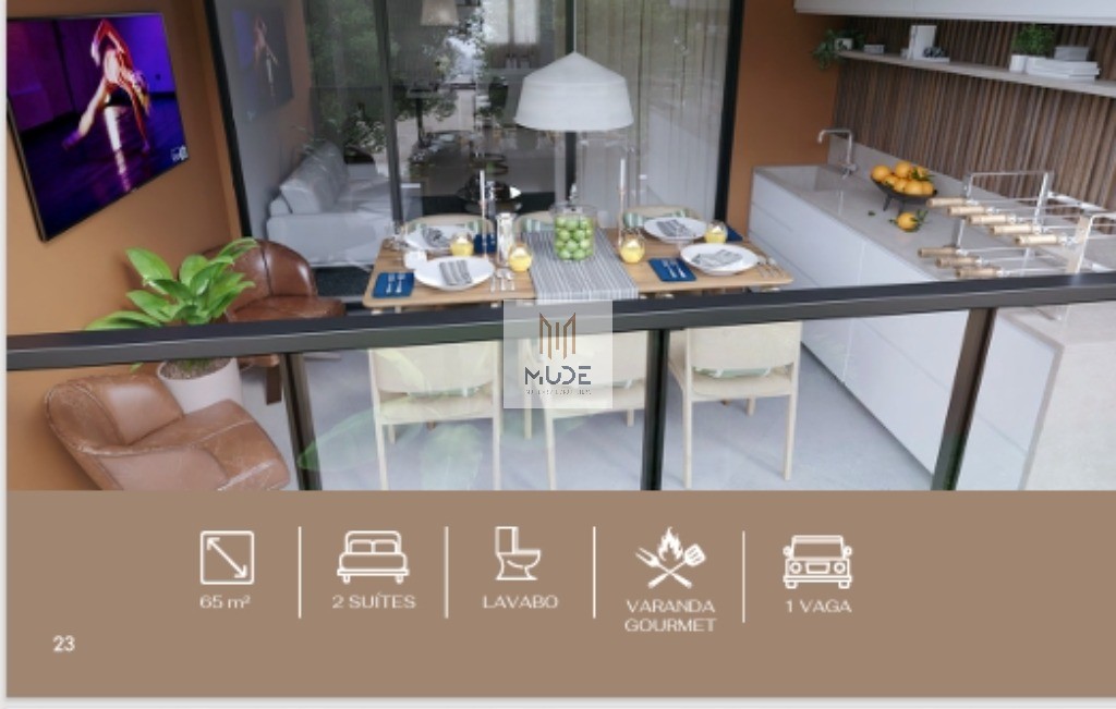 ONE JOANES - Apartamentos á Venda de 2 Suítes com área de 65m² - varanda gourmet - Lauro de Freitas/BA