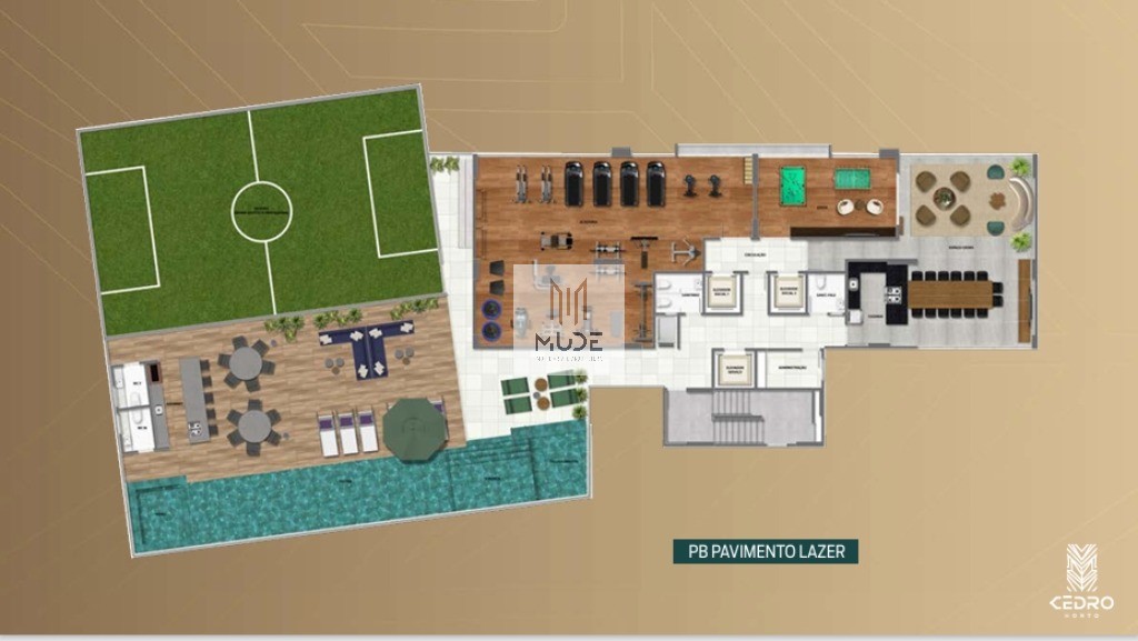 CEDRO HORTO Apartamento de 3 e 4 suítes com 154,5m² - Horto Florestal Salvador