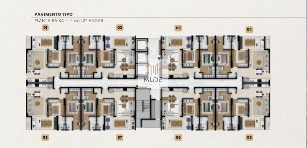 TWIN TOWERS - Apartamentos com 2 suítes de 71m² e 74m² - varanda gourmet - Vila do Atlântico - Á VENDA