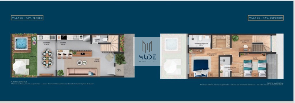 NEW JOANES - Villages á Venda de 2 Suítes com área de 98 m² - Garden Privativo - Buraquinho/BA