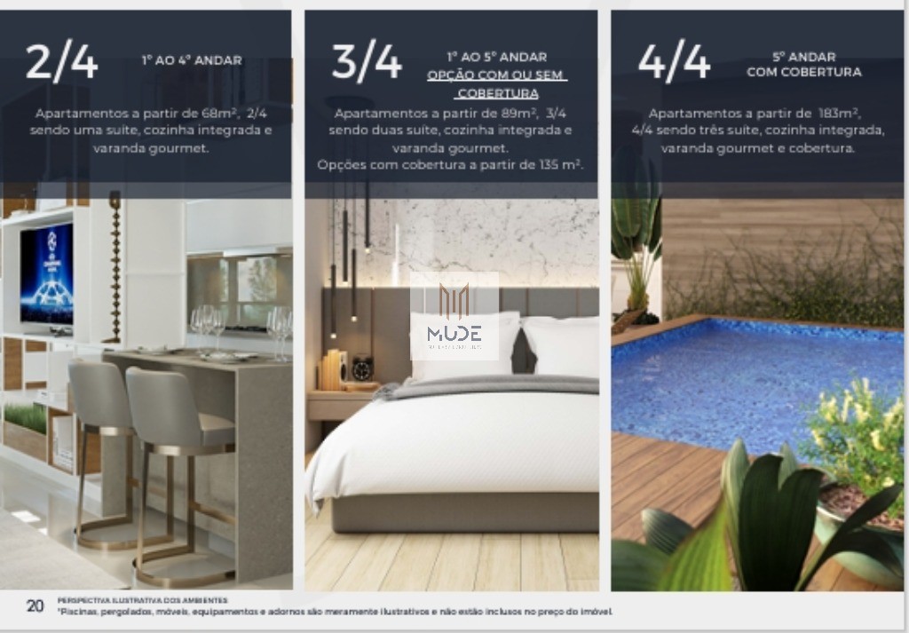 YOU VILAS Cobertura com Suíte e Terraço - 4 quartos, 3 suítes - 97,30 m² - Á venda - Vilas do Atlântico Lauro de Freitas
