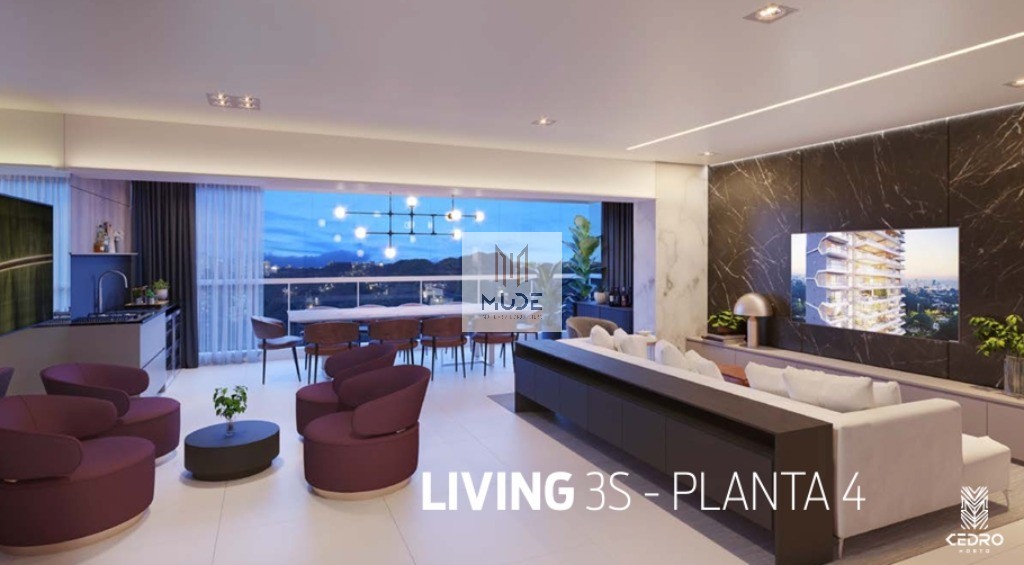 CEDRO HORTO Apartamento de 3 e 4 suítes com 154,5m² - Horto Florestal Salvador