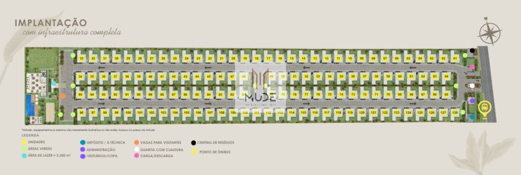 LIVE by DENA - Casas térreas de 81m² com 3 quartos - Lauro de Freitas