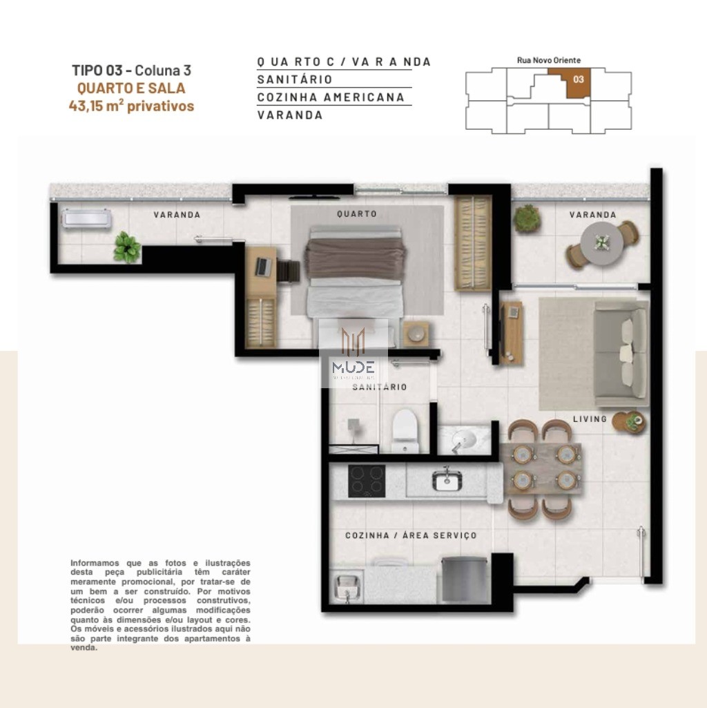 Apartamento, 2 quartos, 61 m² - Foto 23