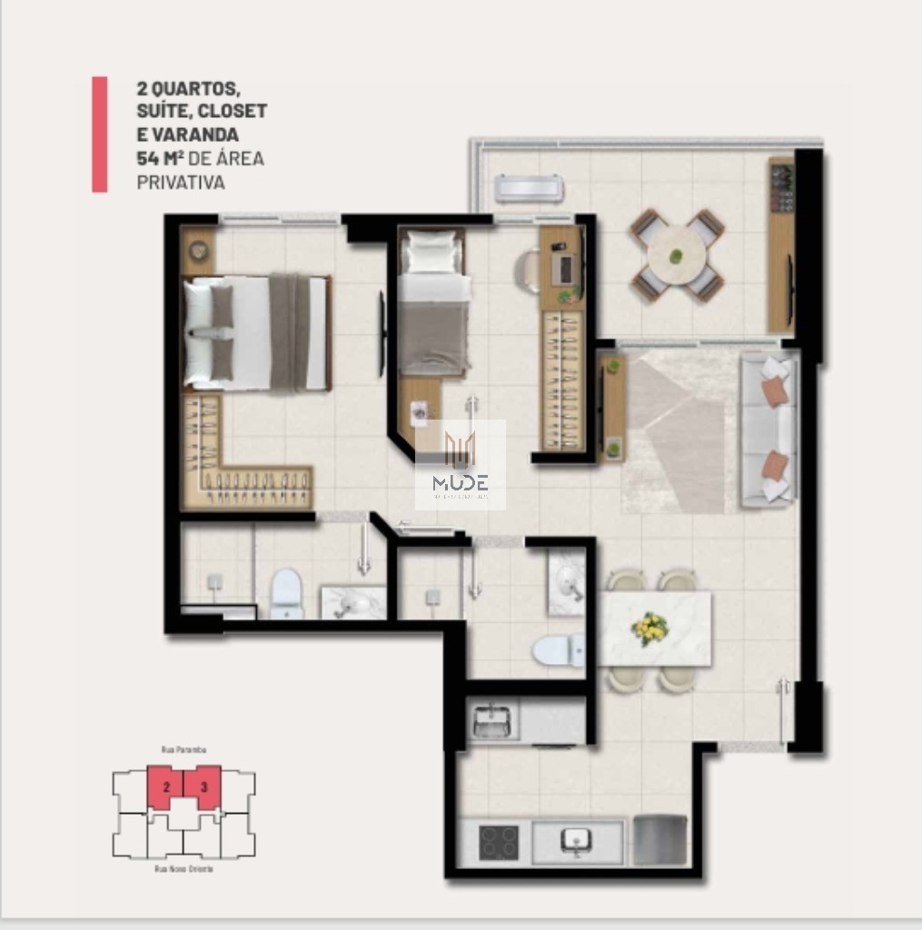 Apartamento, 2 quartos, 59 m² - Foto 17
